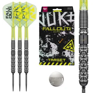 Target Luke Littler Fallout Swiss Point 90% Tungsten Steel Tip 22g Darts