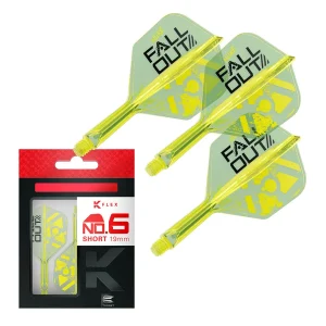 Target Luke Littler Fallout K-Flex Integrated Flights & Shafts No6 Short