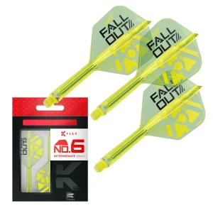 Target Luke Littler Fallout K-Flex Integrated Flights & Shafts No6 Intermediate