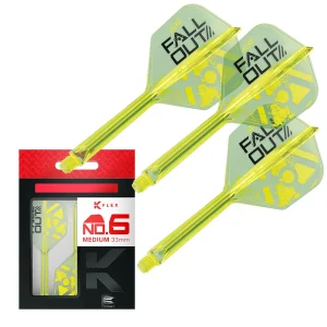 Target Luke Littler Fallout K-Flex Integrated Flights & Shafts No6 Medium