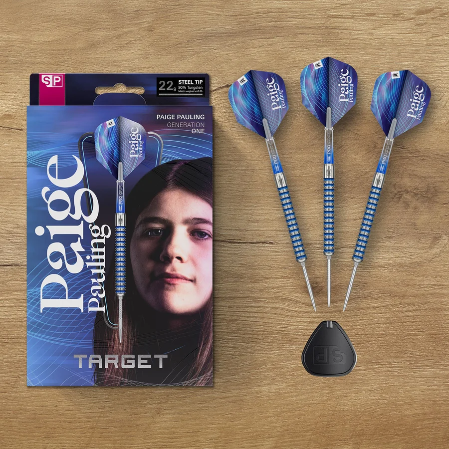 Target Paige Pauling G1 Swiss Point 90% Tungsten Steel Tip 22g Darts - Image 7