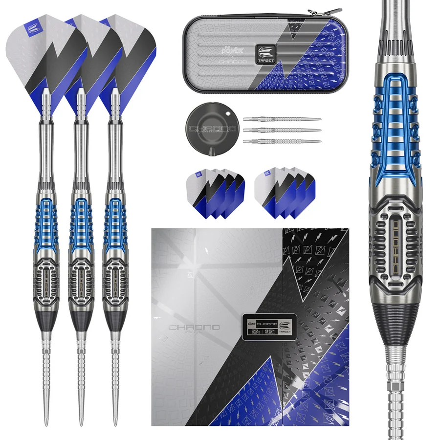 Target Phil Taylor Power Chrono Swiss Point 95% Tungsten Steel Tip 26g Darts