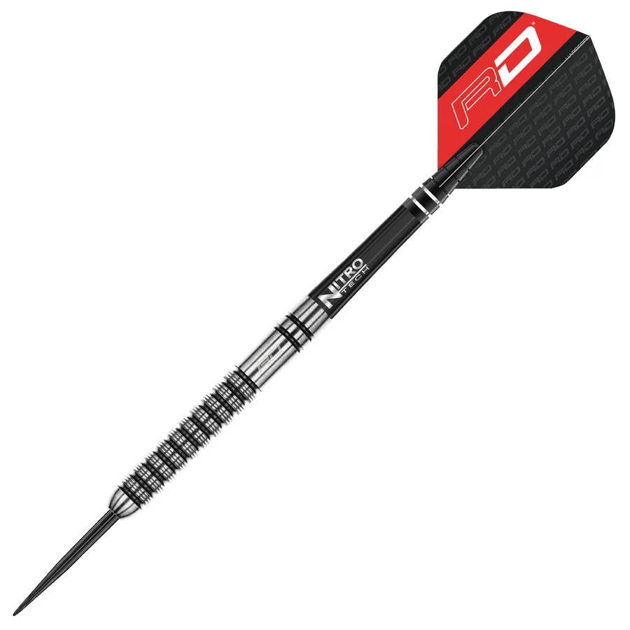 Red Dragon Gian Van Veen 90% Tungsten Steel Tip 24g Darts Set - Image 3