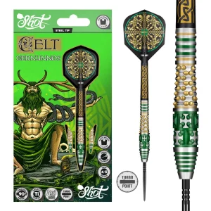 Shot Celt Cernunnos Turbo Point 90% Tungsten Steel Tip 25g Darts