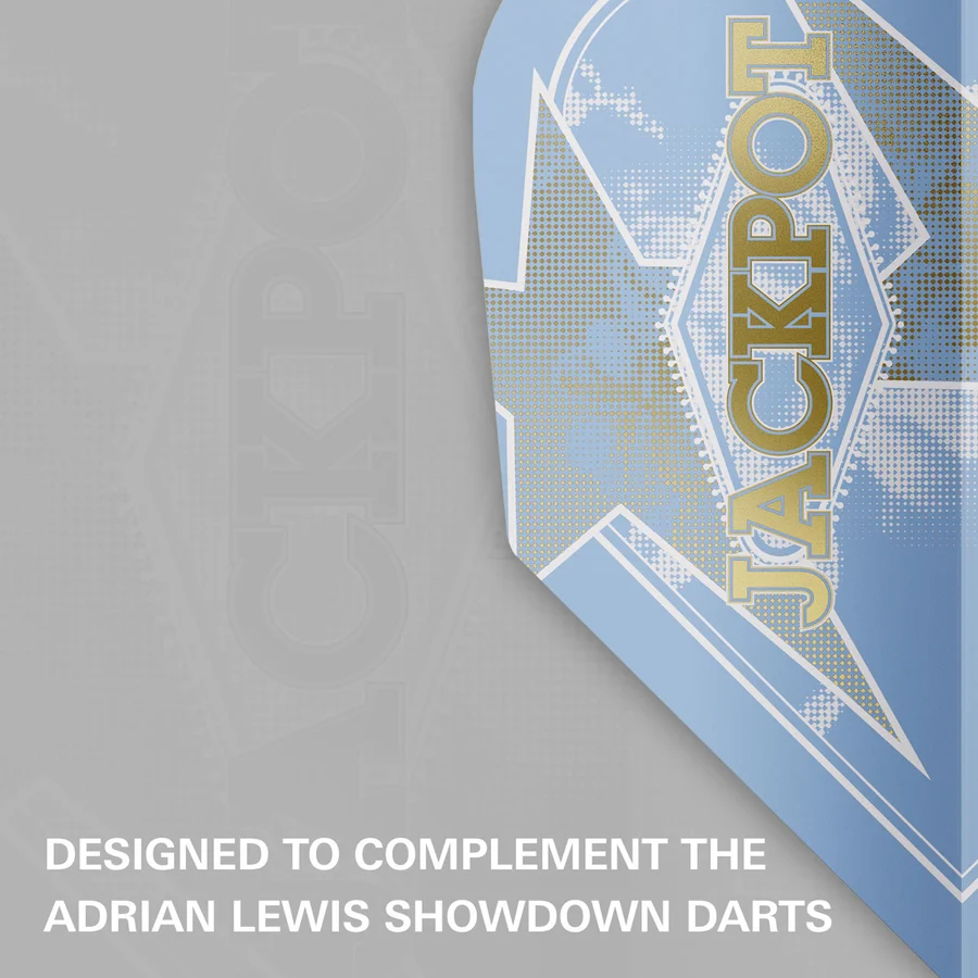Target Adrian Lewis Showdown Pro Ultra Dart Flights No6 - Image 2