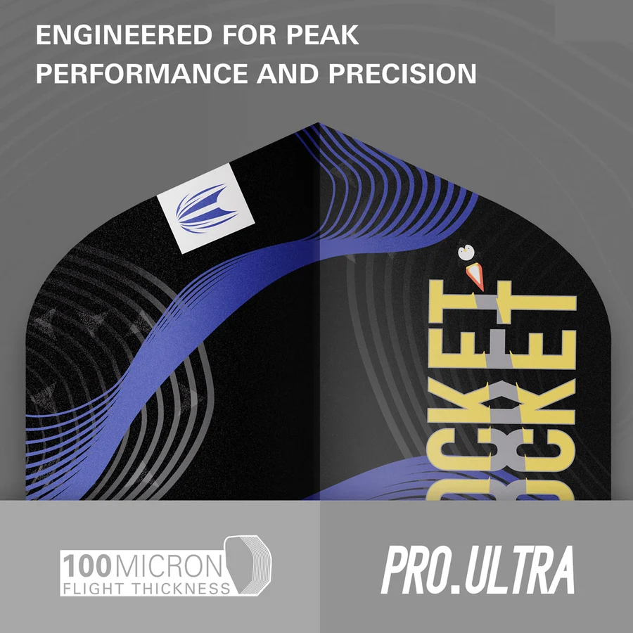 Target Justin Hood Pro Ultra Dart Flights No2 - Image 3