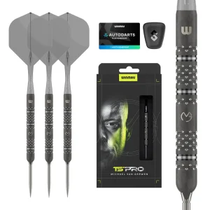 Winmau Michael van Gerwen MvG TS-PRO Switch Point 90% Tungsten Steel Tip 25g Darts