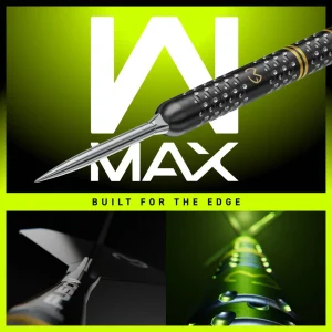 Winmau Michael van Gerwen MvG W-Max Switch Point 90% Tungsten Steel Tip 22g Darts